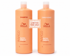 Shampoo and conditioner bottles, orange, limited time, 1L