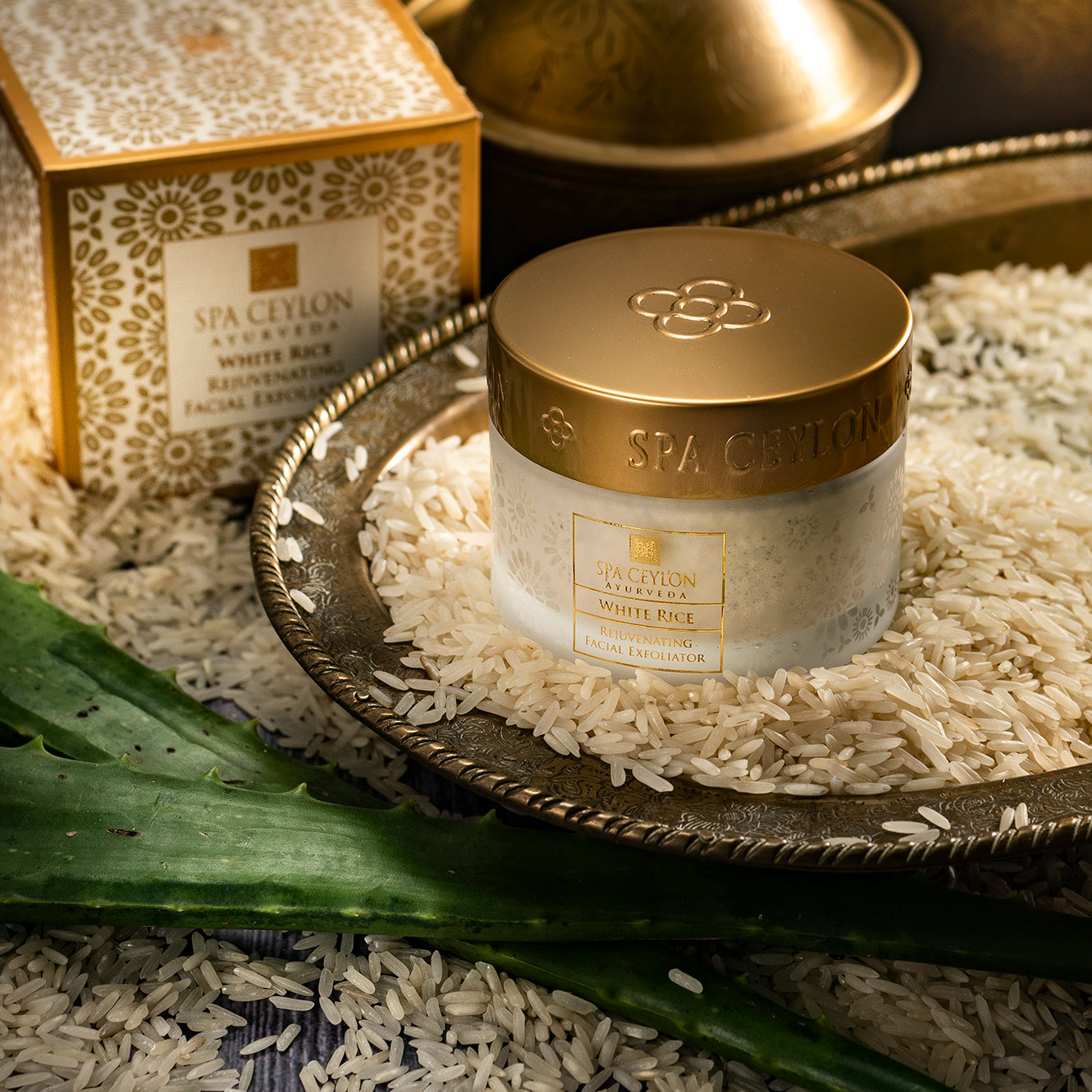 WHITE RICE - Rejuvenating Facial Exfoliator - 100g - Kess Hair and Beauty