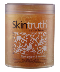 Skintruth Stimulating Body Scrub (Black Pepper) 450ml - Kess Hair and Beauty