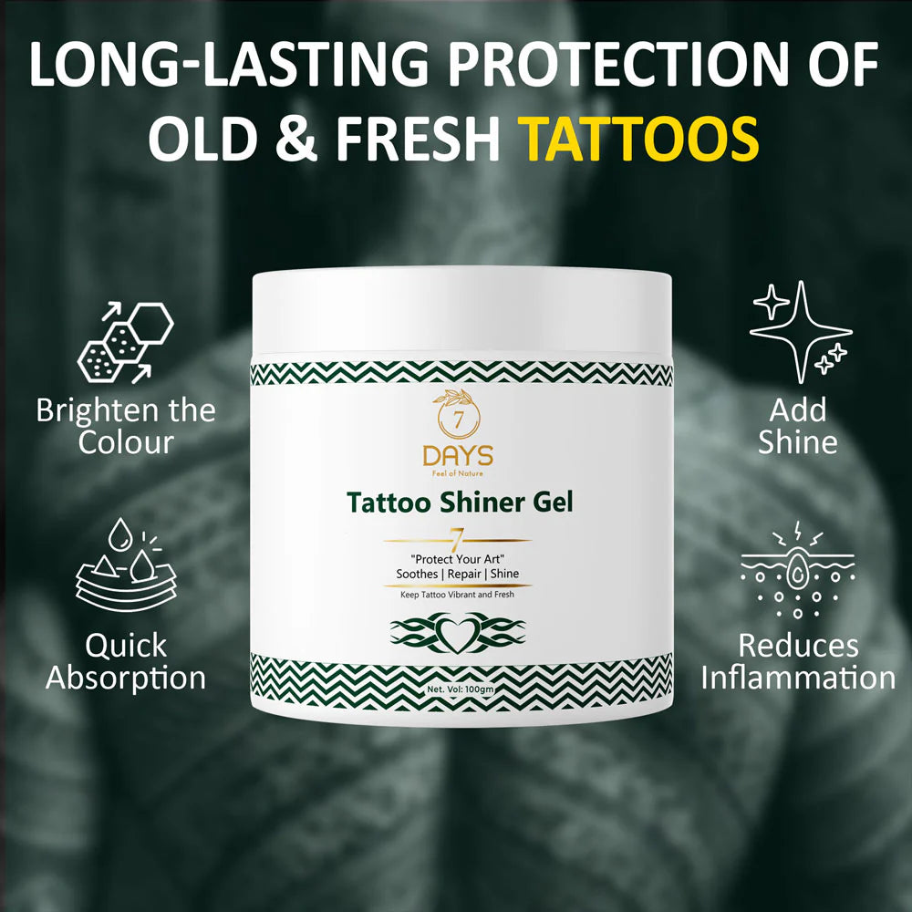 7 Days - Premium Tattoo Shiner Gel 100g