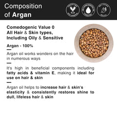SoulFlower - Moroccan Argan Oil to Tame Frizz & Nourish Skin 30ml