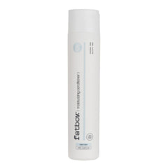 Fat Boy moisturizing conditioner bottle, white cylinder with flip-top cap