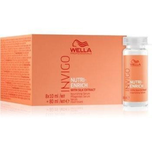 Wella Professionals -  Invigo Nutri-enrich Nourishing Serum 8x10ml - Kess Hair and Beauty