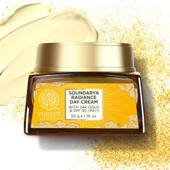 Forest Essentials - Soundarya Radiance Cream with 24K Gold & SPF 30 | PA++ 50g