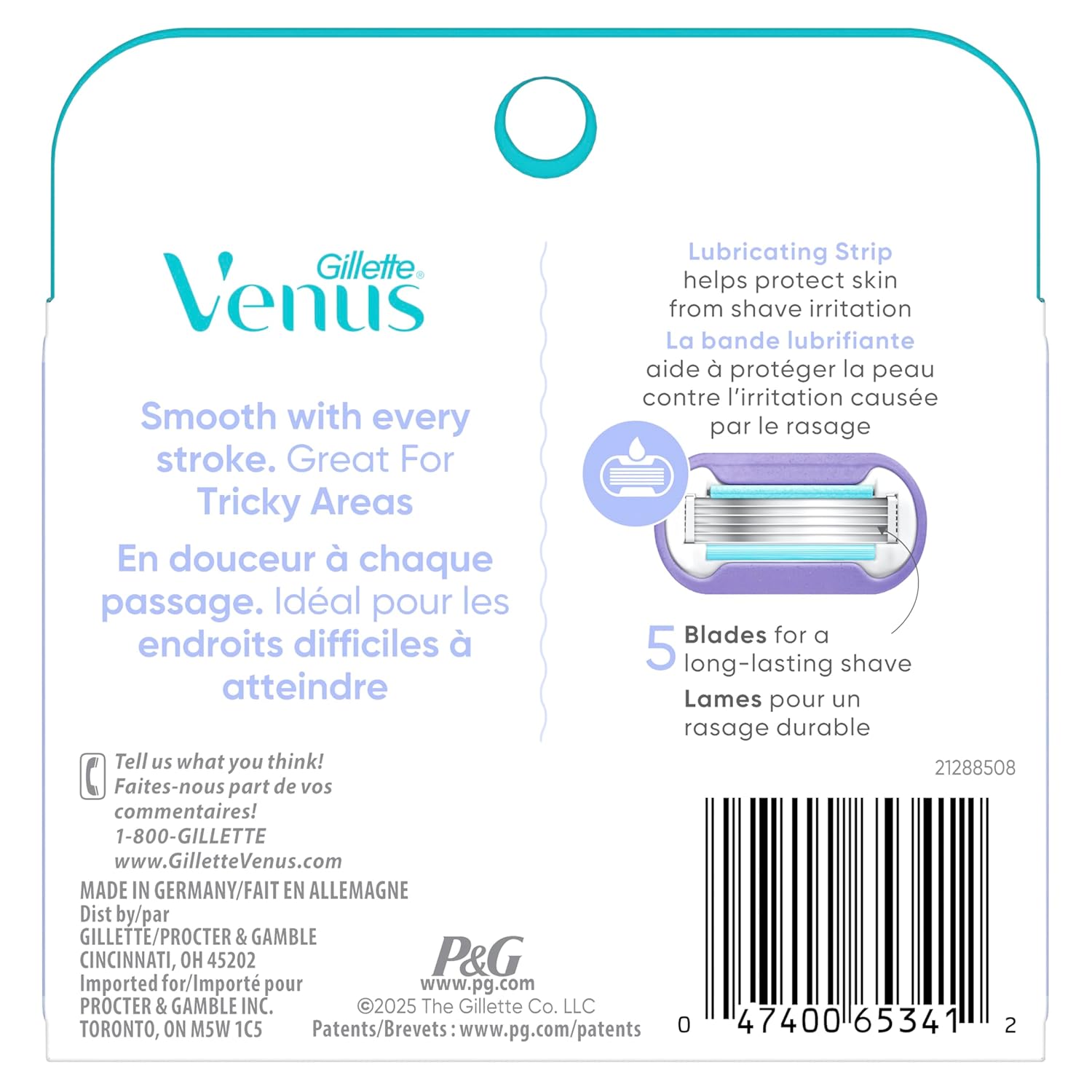 Gillette - Venus Cartridges Swirl Extra Smooth 5 Blades 4pk