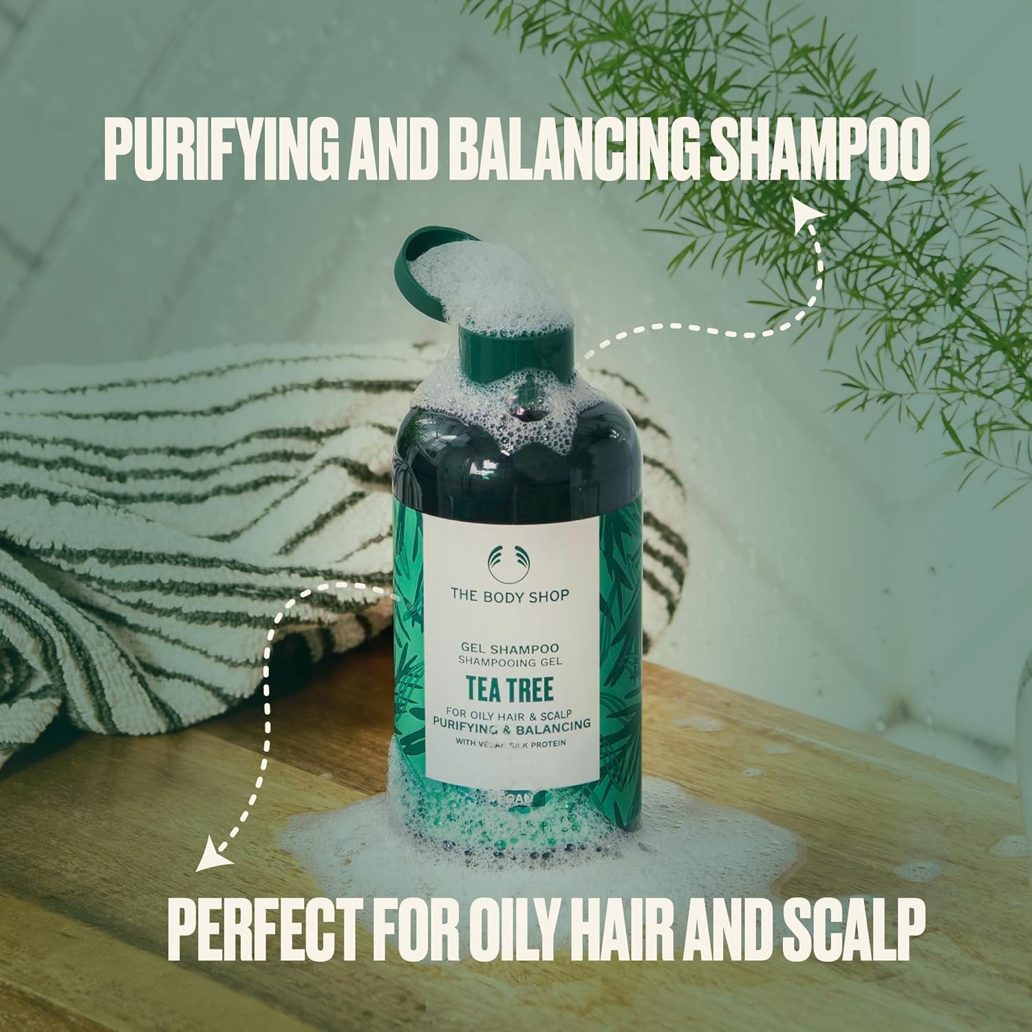 The Body Shop - Tea Tree Purifying & Balancing Shampoo 250ml