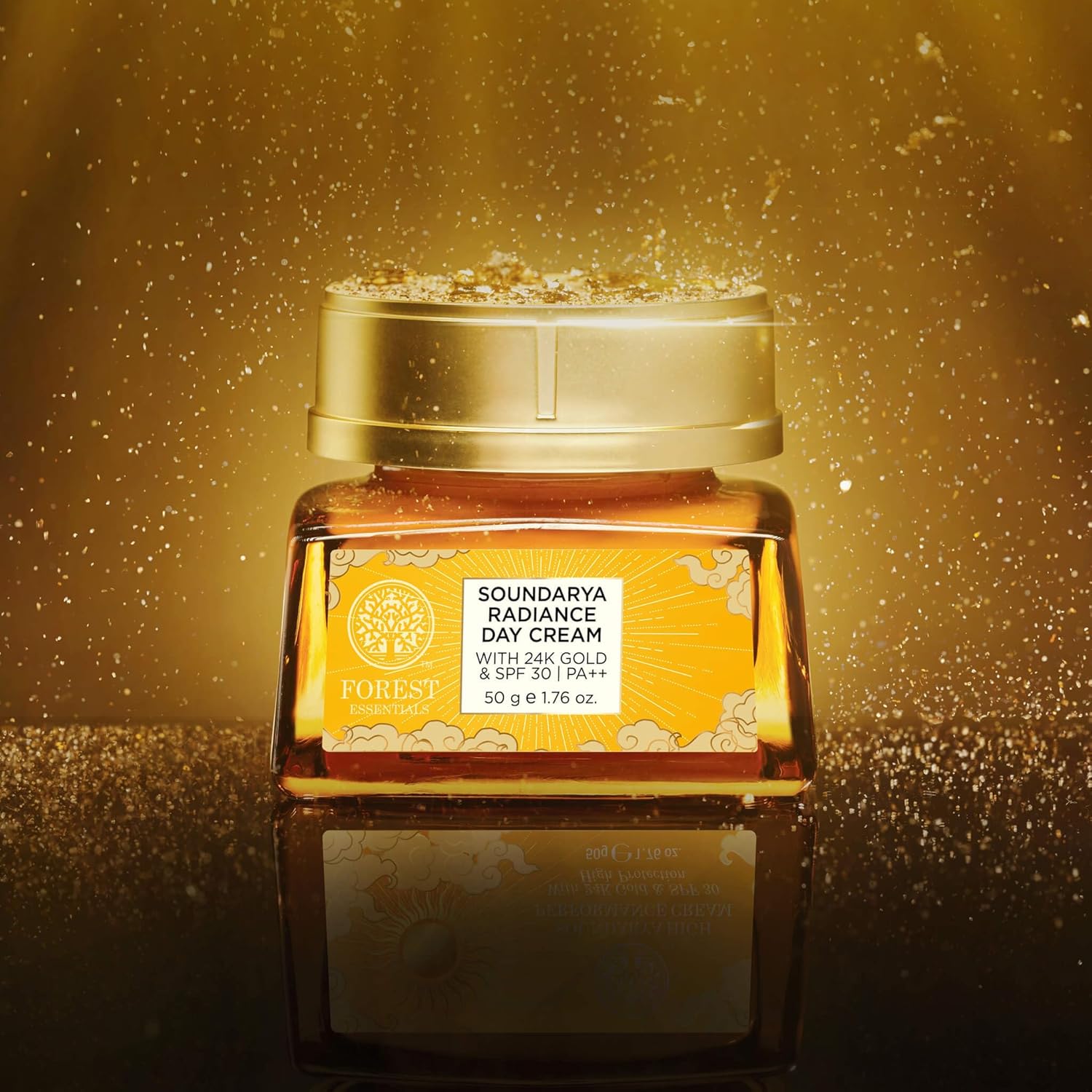 Forest Essentials - Soundarya Radiance Cream with 24K Gold & SPF 30 | PA++ 50g