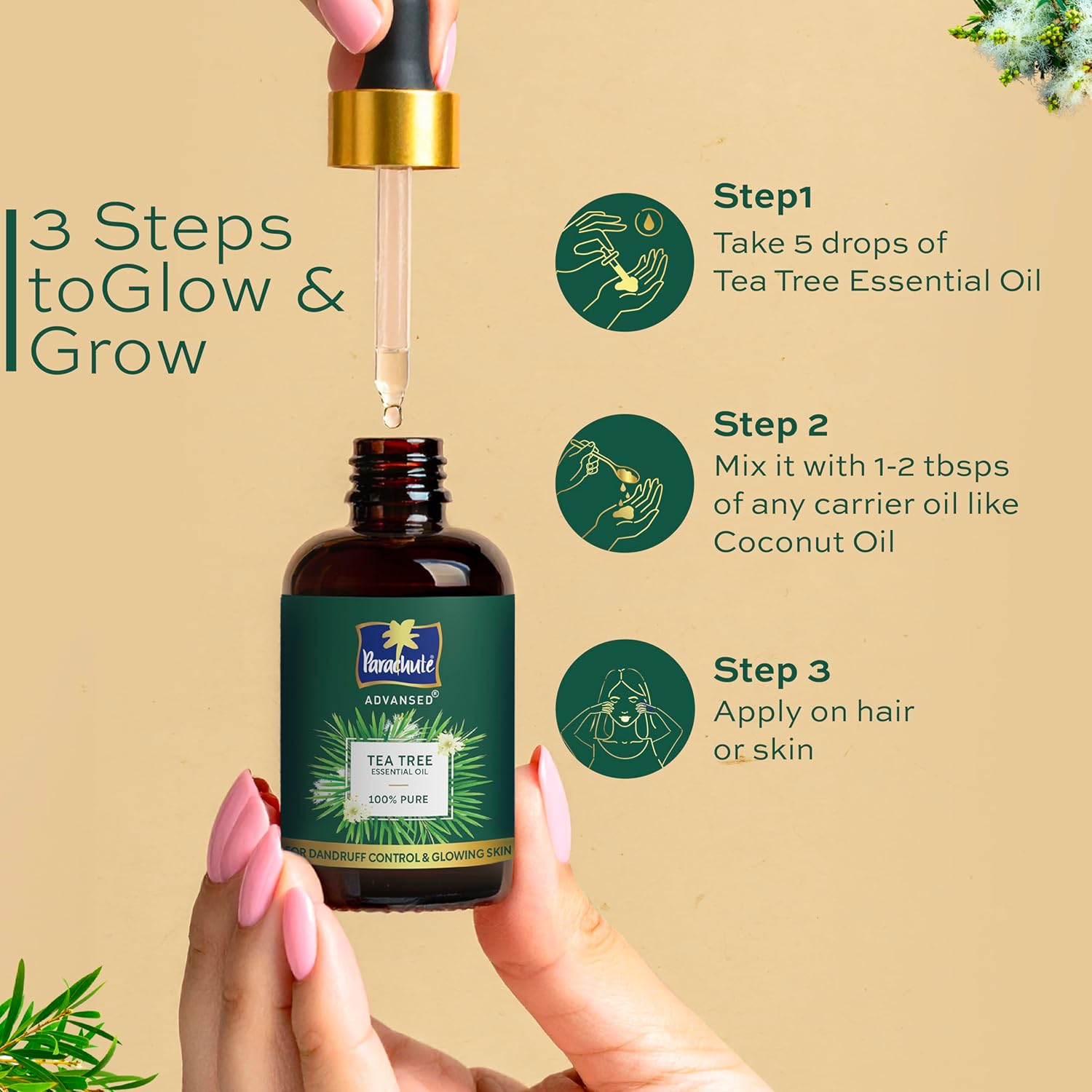 Parachute - Advansed Tea Tree Essential Oil 14ml
