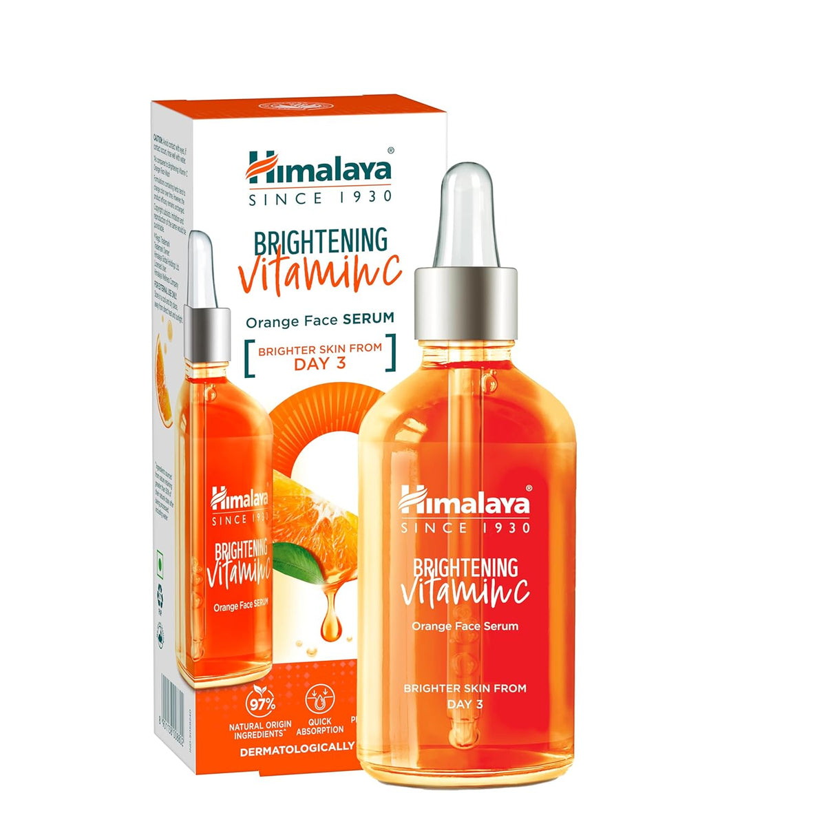 Himalaya - Brightening Vitamin C Orange Face Serum 30ml