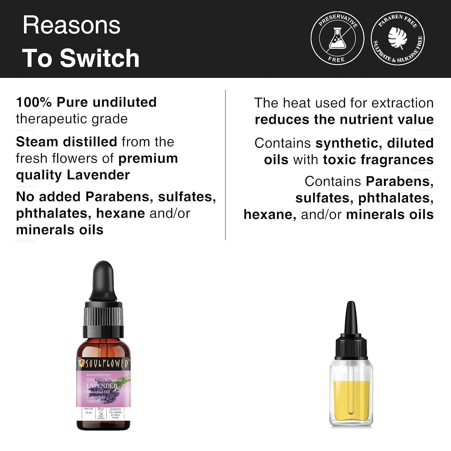 SoulFlower - Lavender Essential Oil for Good Sleep 30ml