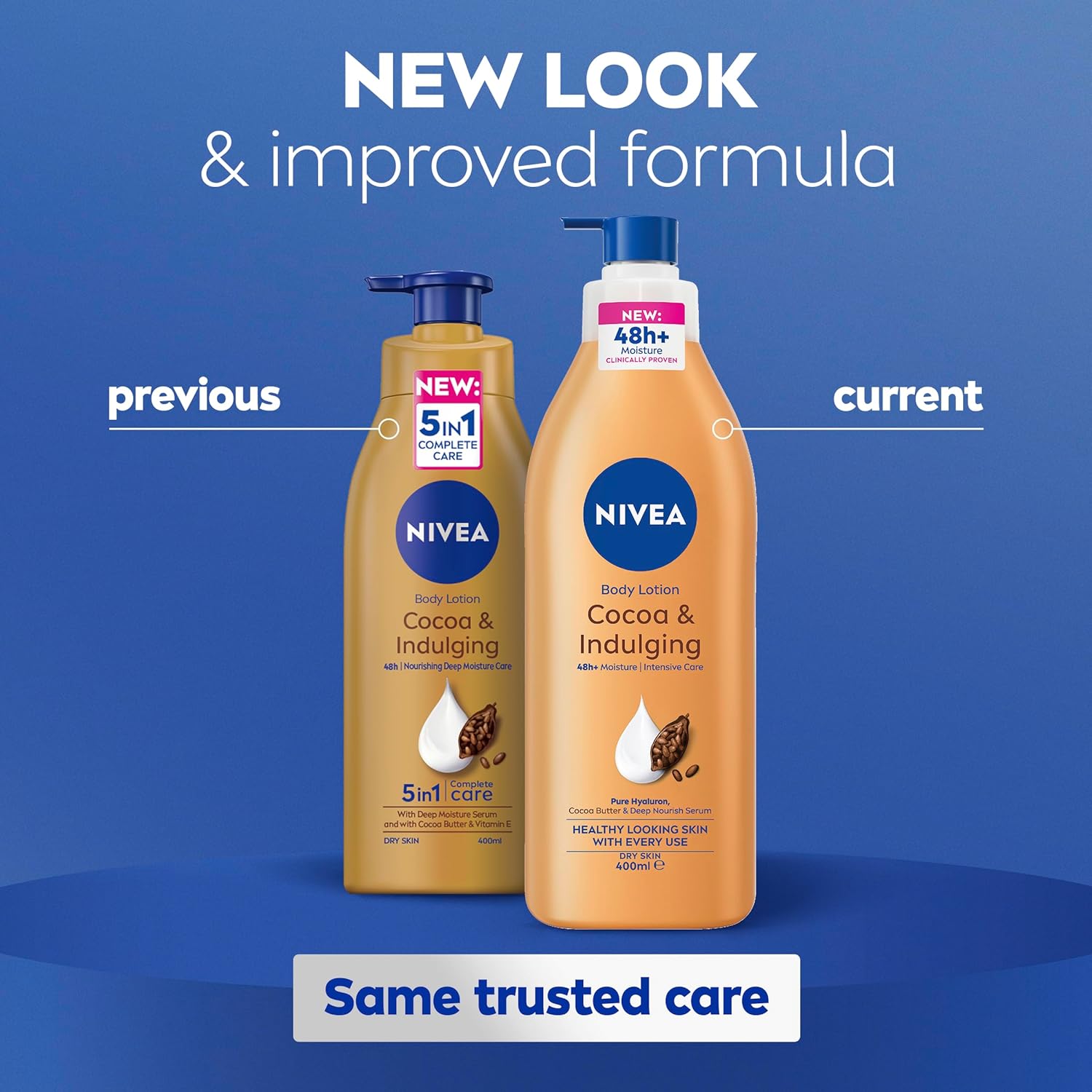Nivea Cocoa & Indulging Body Lotion with Cocoa Butter & Vitamin E 400ml
