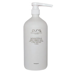 PURE ORGANIC fusion complex shampoo bottle with white pump, 1 L