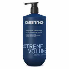 Osmo Extreme Volume Conditioner bottle, dark blue with pump dispenser