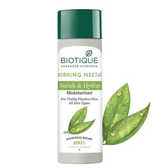 Biotique - Morning Nectar Nourish & Hydrate Visibly Flawless Skin Moisturizer 190ml