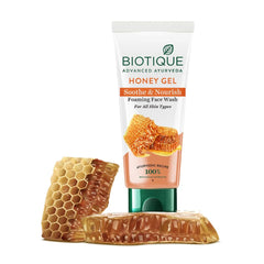 Biotique Bio Honey Gel Refreshing Foaming Face Wash 100ml