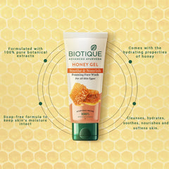 Biotique Bio Honey Gel Refreshing Foaming Face Wash 100ml