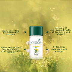 Biotique Bio Dandelion Visibly Ageless Lightening Sustainable Serum 190ml