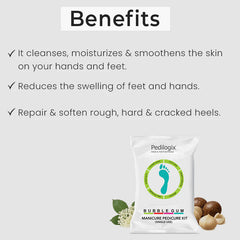 O3+ Pedilogix Hand & Footceuticals Bubblegum Manicure Pedicure Kit for Single Use 55g