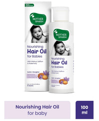 Mother Sparsh Nourishing Baby Hair Oil, Paraben Free, Sulphate Free 100ml