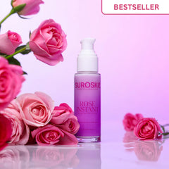 Suroskie - Rose Instant Glow Enzyme Scrub | Smoothen, Exfoliate & Brightens | 50ml