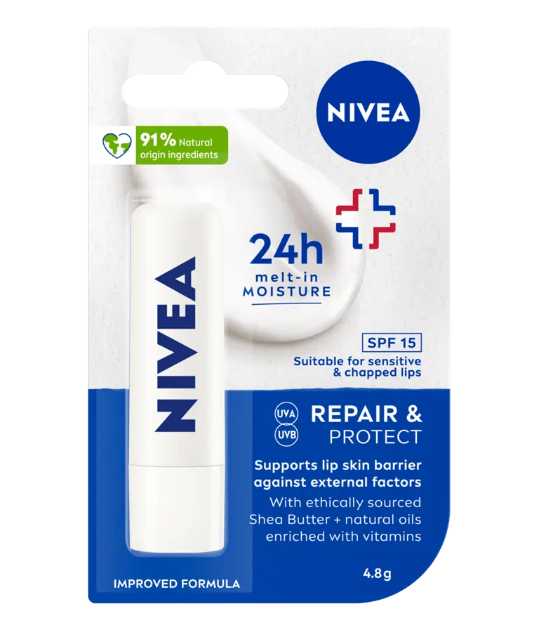 Nivea - Repair & Protect Lip Balm SPF 15 4.8g