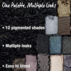 Maybelline - New York The Blushed Nudes Eyeshadow Palette, 12 Highly Blendable Shades - Blush 9gm