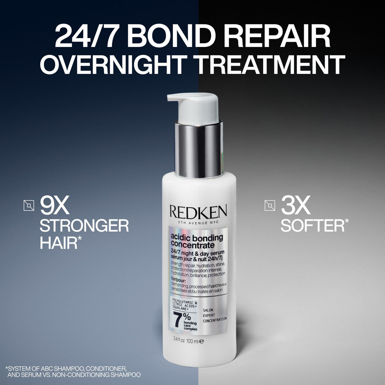 Redken - Acidic Bonding Concentrate 24/7 Night & Day Serum 100ml