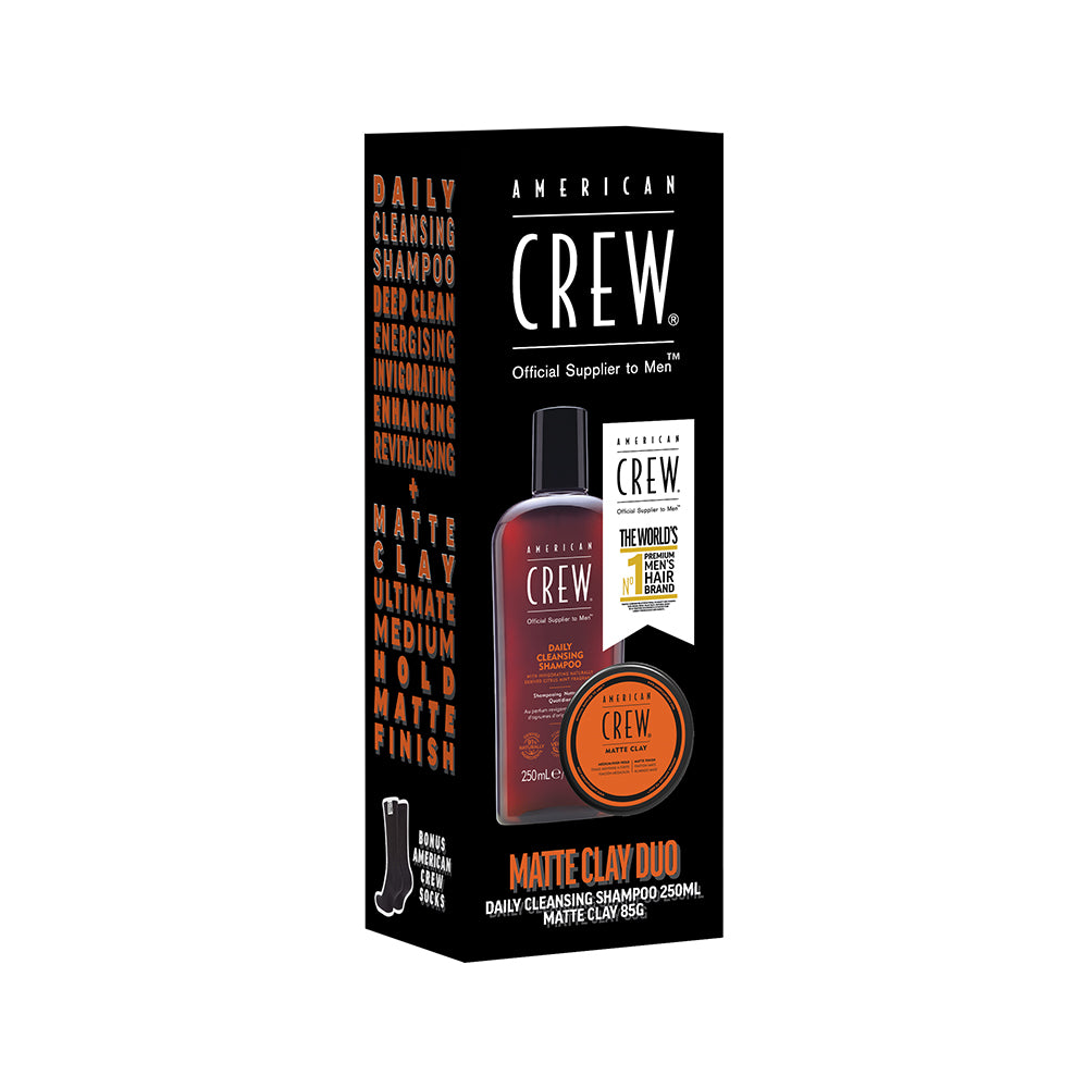 American Crew Matte Clay Duo