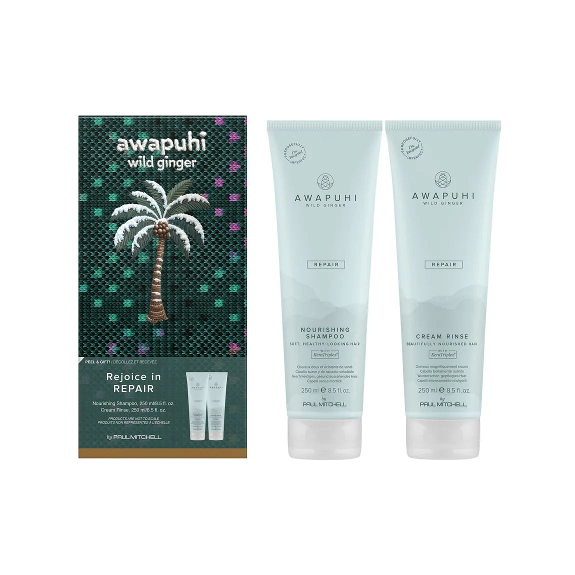 Paul Mitchell Awapuhi Wild Ginger Rejoice in Repair Gift Set