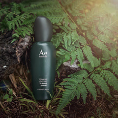 Universal cleanser bottle, dark green squeeze bottle with Ae logo, 100 ml.