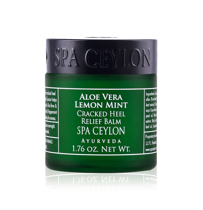 Aloe Vera Lemon Mint - Cracked Heel Relief Balm -50g - Kess Hair and Beauty