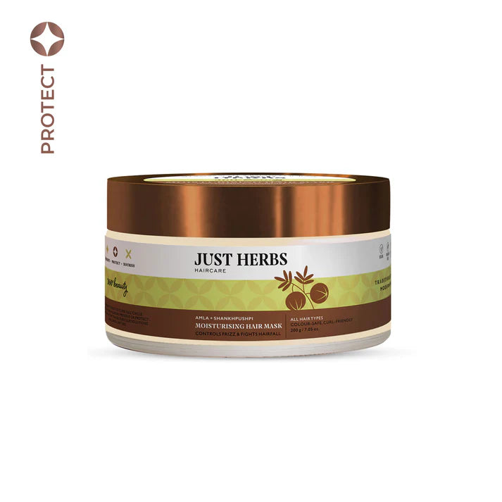 Just Herbs - Amla & Shankhpushpi Moisturising Hair Mask 200g
