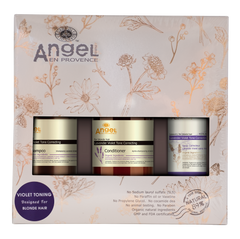 Angel En Provence Lavender Violet Tone Shampoo + Conditioner + Violet Toning Spray Gift set