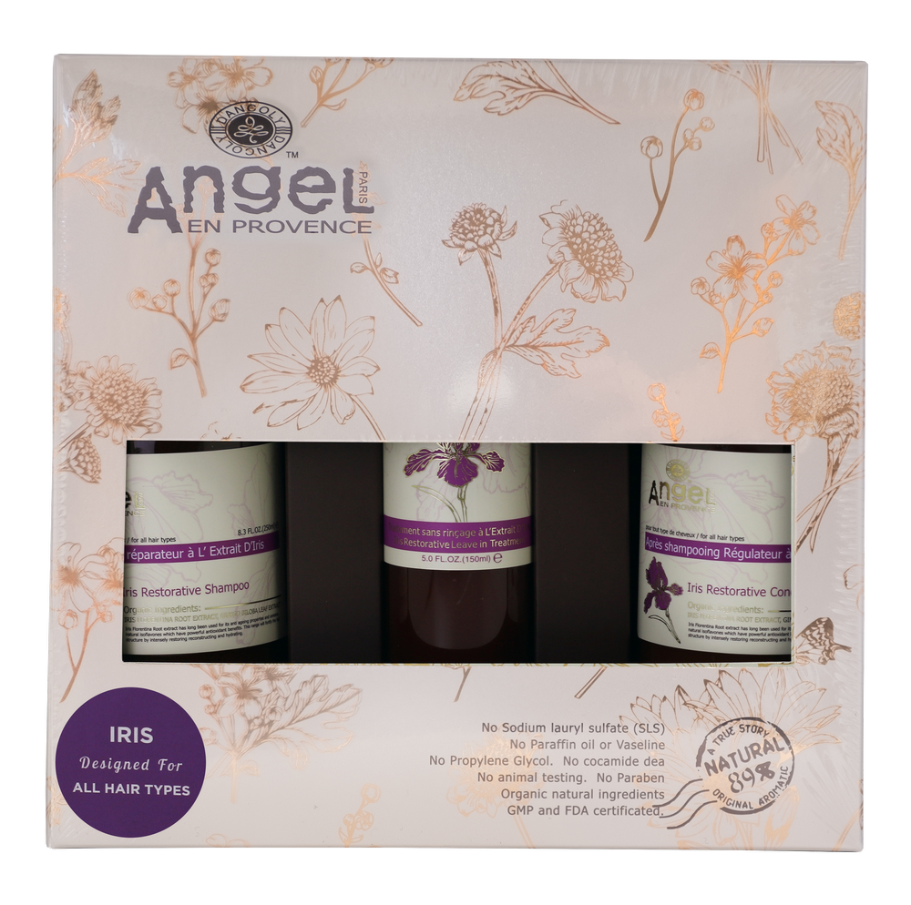 Angel Professional IRIS Duo + Leave In Treatment Gift Pack