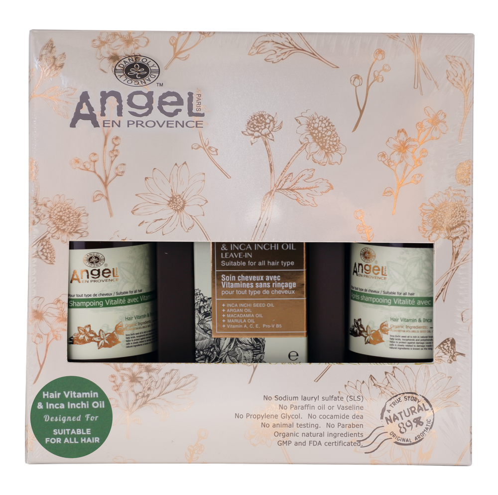 Angel en Provence Hair Vitamin & Inca Inchi Oil Trio Pack