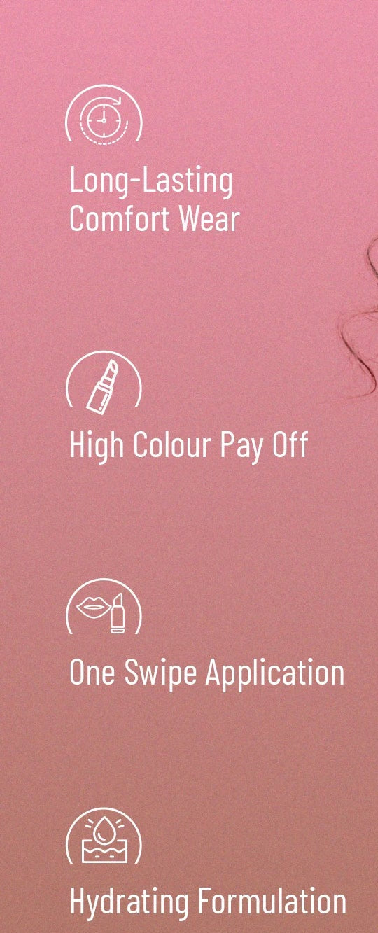 Swiss Beauty HD Matte Lipstick Shade No. 30 Chic Pink