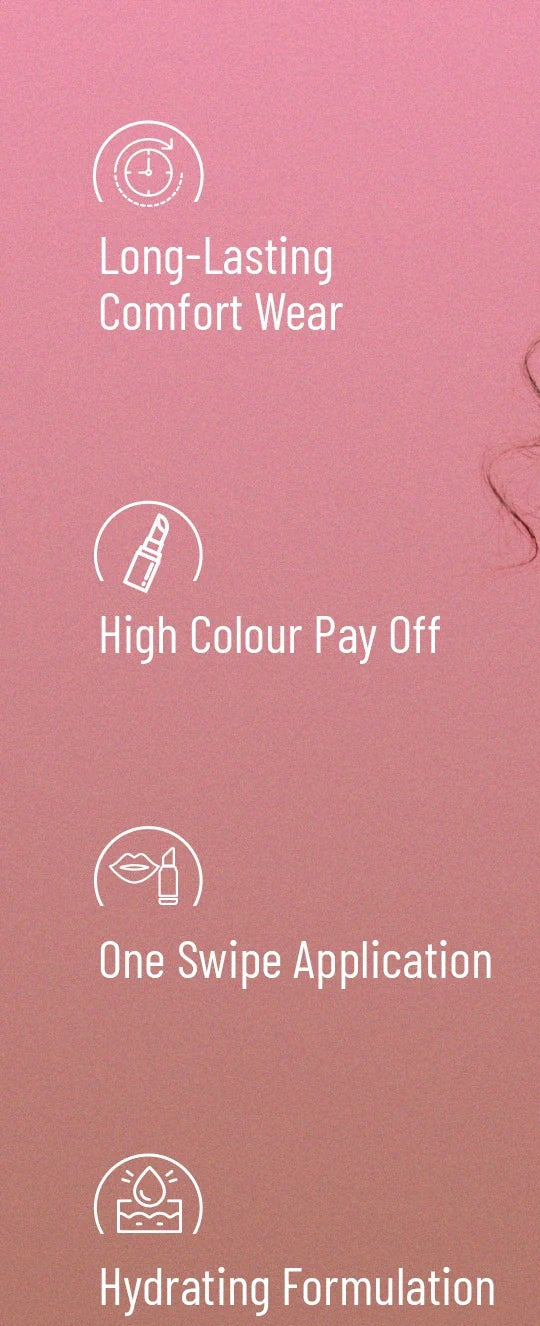 Swiss Beauty HD Matte Lipstick Shade No. 25 Bare Blush