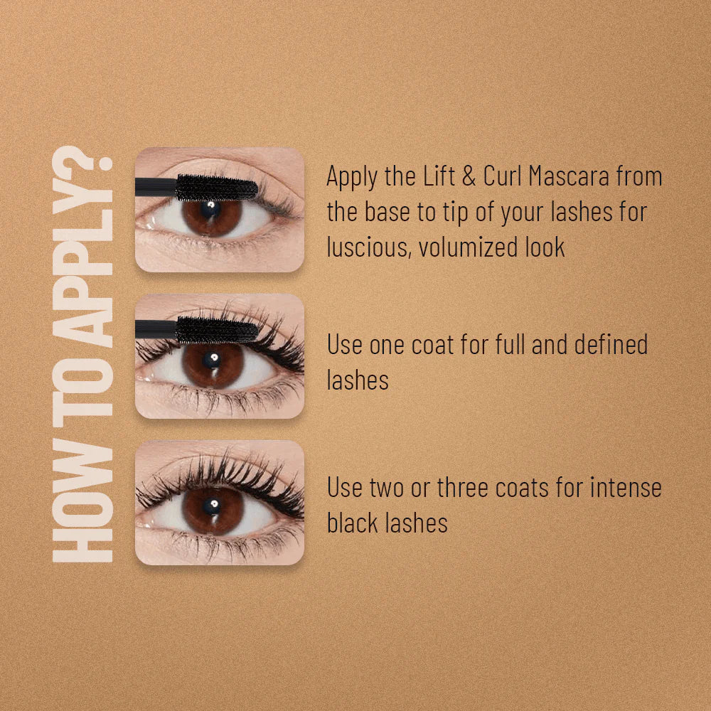 Swiss Beauty Lift & Curl Volume lash 4D Mascara