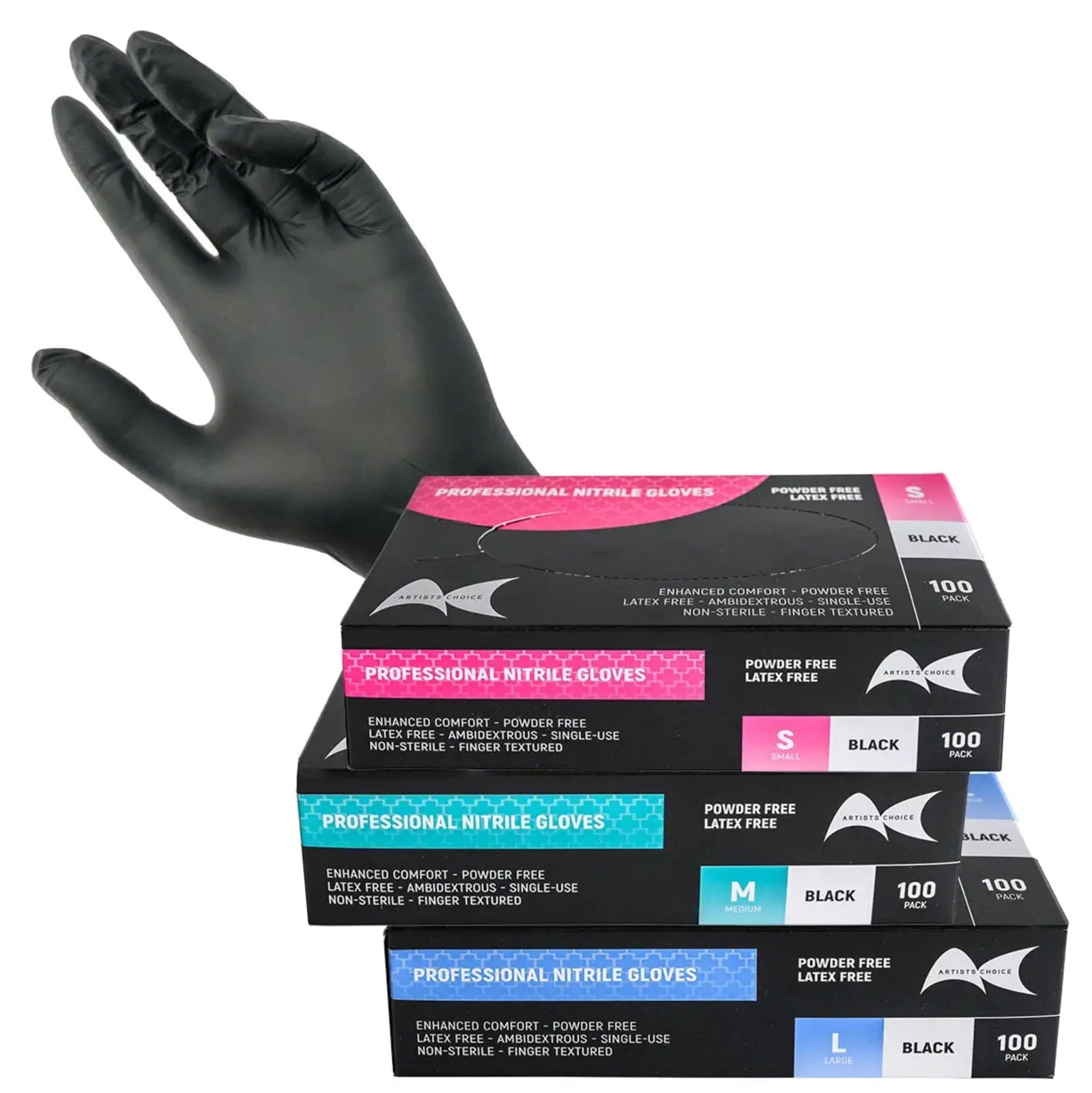 Artists Choice Nitrile Gloves Large
