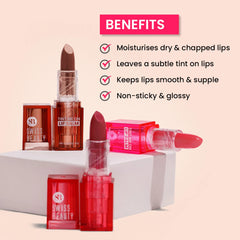 Swiss Beauty Tint Me On Lip Balm Shade No. 02 Pink Macaroon
