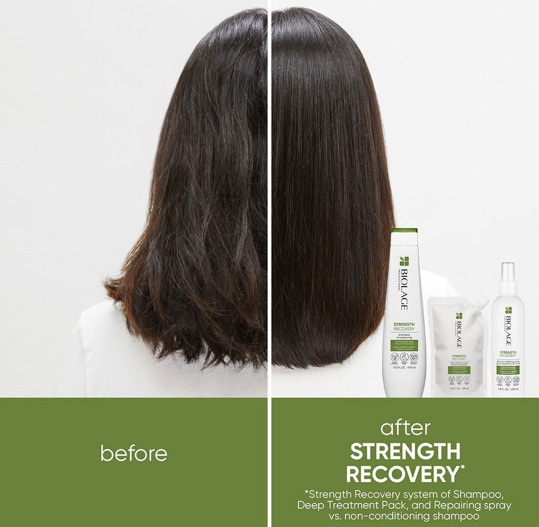 Biolage Strength Recovery Shampoo for Damaged Hair 400ml - Kess Hair and Beauty