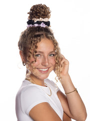 Clever Curl Satin Scrunchies Set of 3