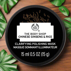 The Body Shop - Chinese Ginseng & Rice Clarifying Polishing Mask 15ML