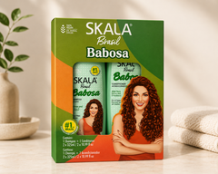 Skala Expert Babosa Aloe Vera Shampoo & Conditioner Kit 325ml | Hydrating Curl Care Duo