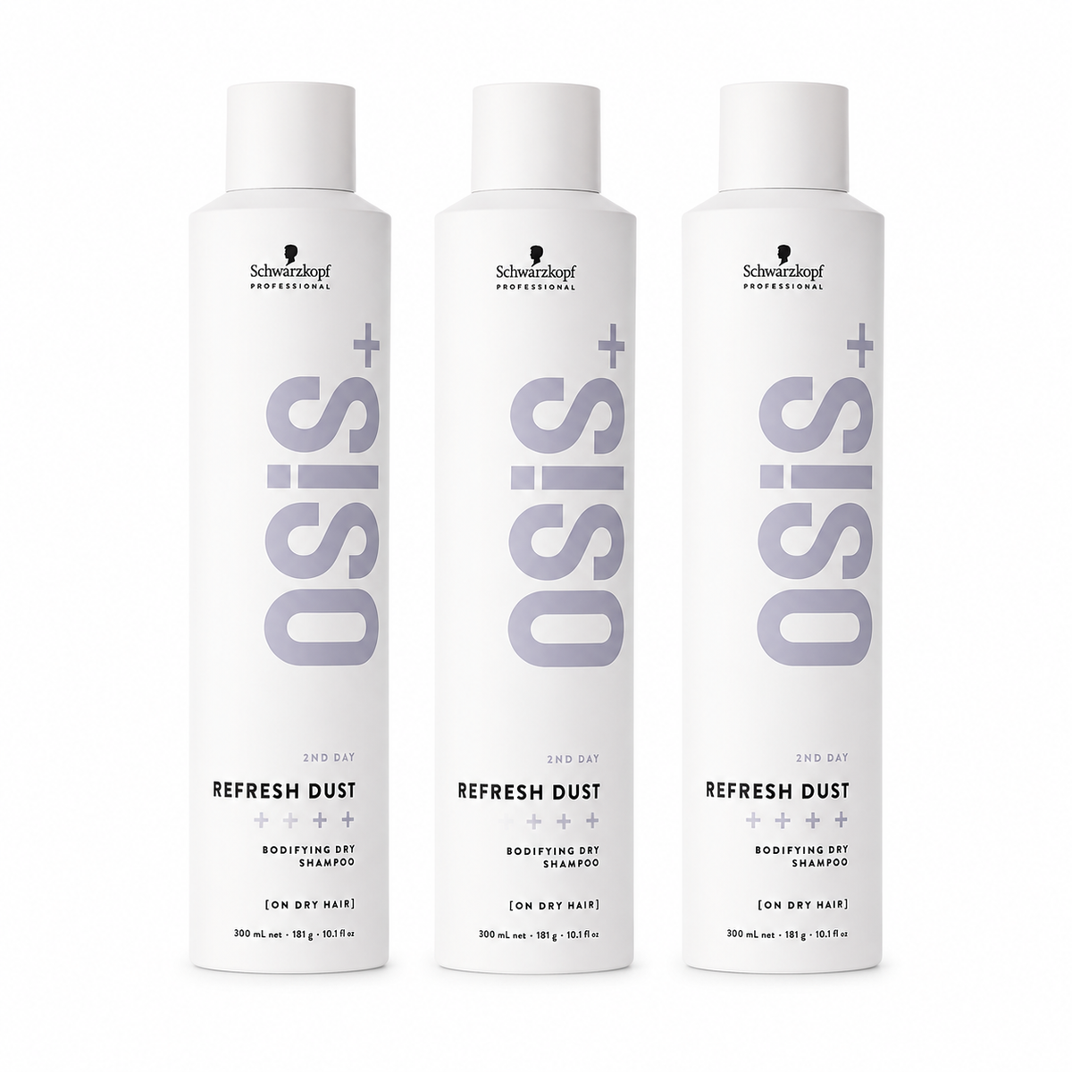 Schwarzkopf OSiS+ Refresh Dust Bodifying Dry Shampoo Trio