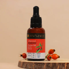 SoulFlower - Rosehip Oil for Skin Hydration & Moisturization 30ml