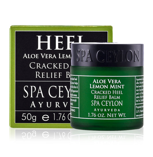 Aloe Vera Lemon Mint - Cracked Heel Relief Balm -50g - Kess Hair and Beauty