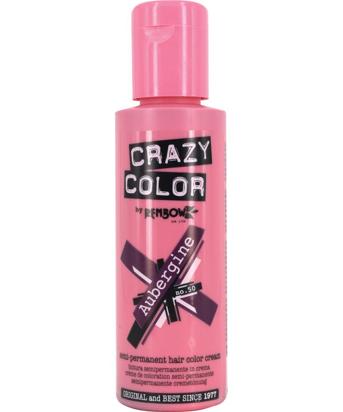 Crazy Color – Aubergine – 100ml - Kess Hair and Beauty