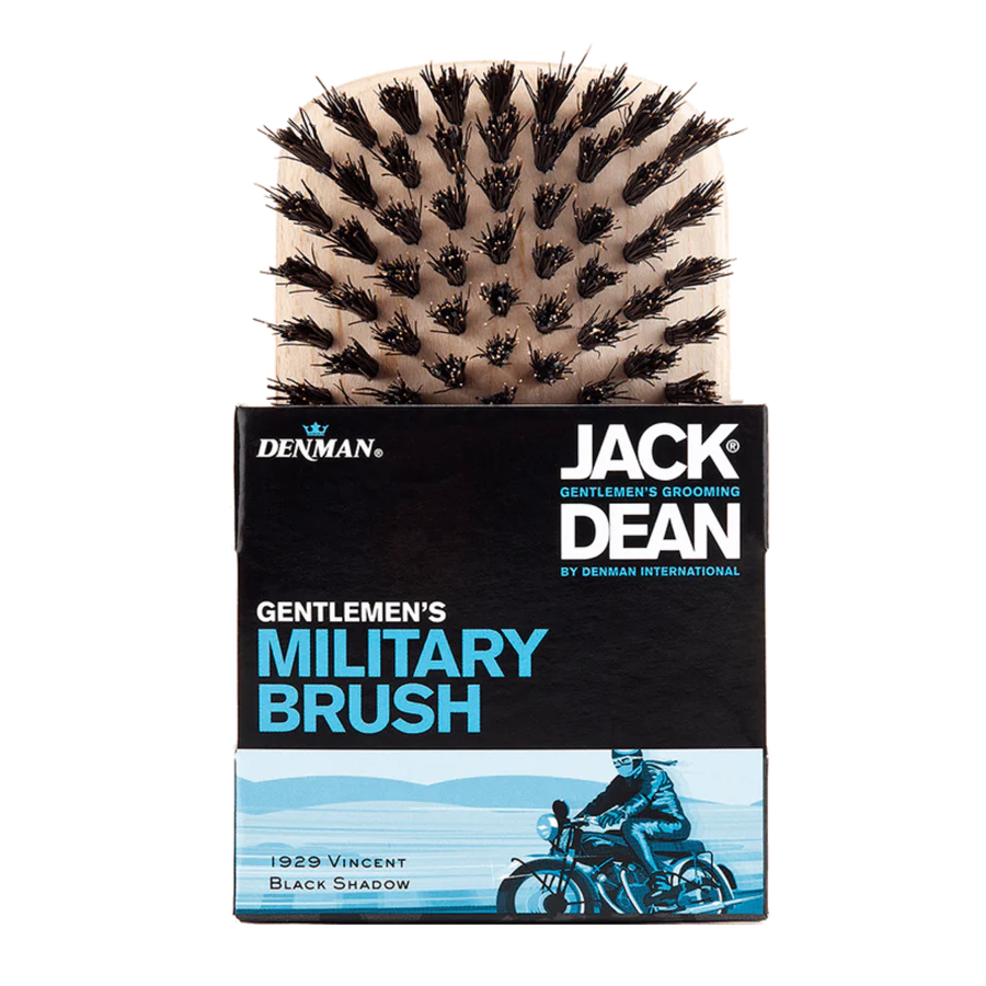 Denman Jack Dean Gentlemans Military Brush - Kess Hair and Beauty