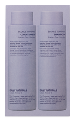 Daily Naturals Blonde Toning Duo Pack